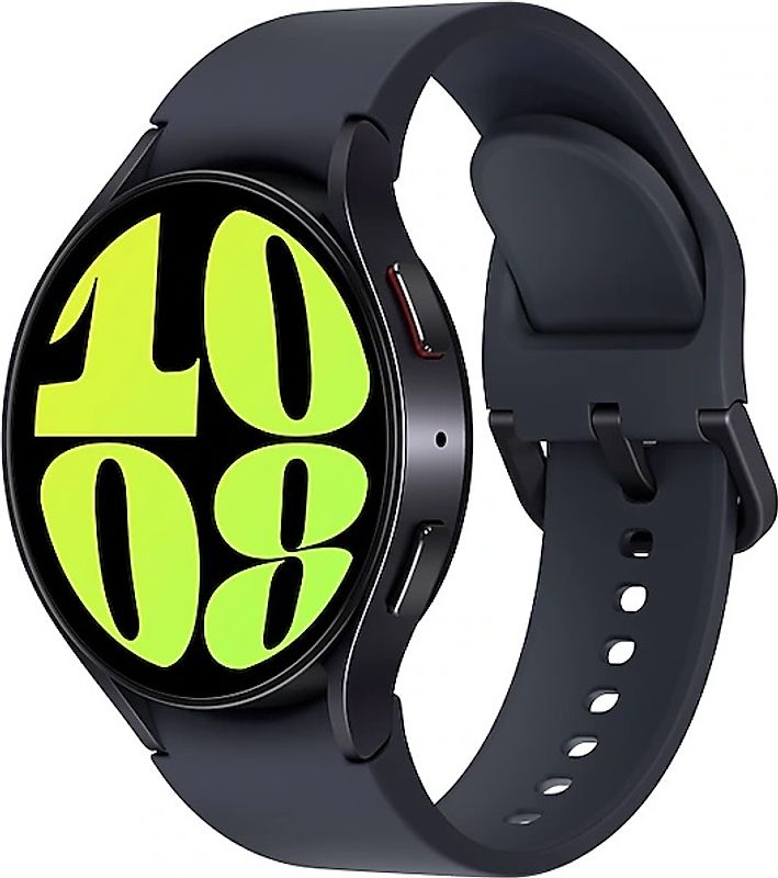 Samsung Galaxy Watch6 44 mm Boîtier aluminium graphite Bracelet Sport S/M graphite [Wi-Fi + 4G]