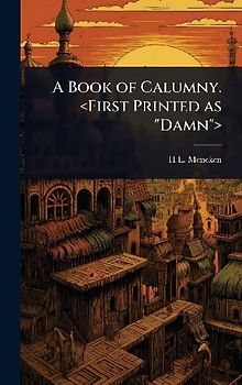 A Book of Calumny.