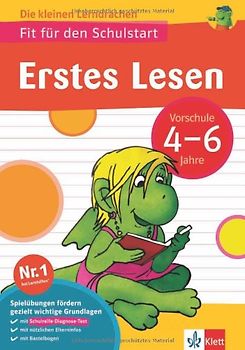 Fit für den Schulstart - Erstes Lesen. Vorschule 4 - 6 Jahre