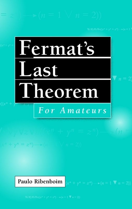 Fermat’s Last Theorem for Amateurs