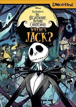 Disney Tim Burton's the Nightmare Before Christmas Where's Jack?