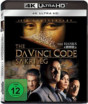 The Da Vinci Code - Sakrileg [10th Anniversary Edition] Blu-ray Disc