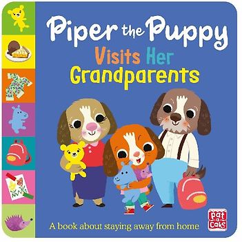 First Experiences: Piper the Puppy Visits her Grandparents