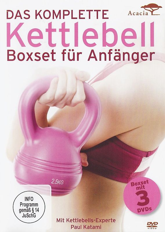 Das komplette Kettlebell Boxset für Anfänger [3 DVDs] DVD