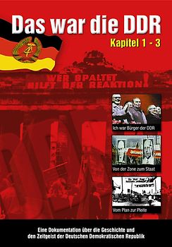 Das war die DDR, Kapitel 1-3 DVD