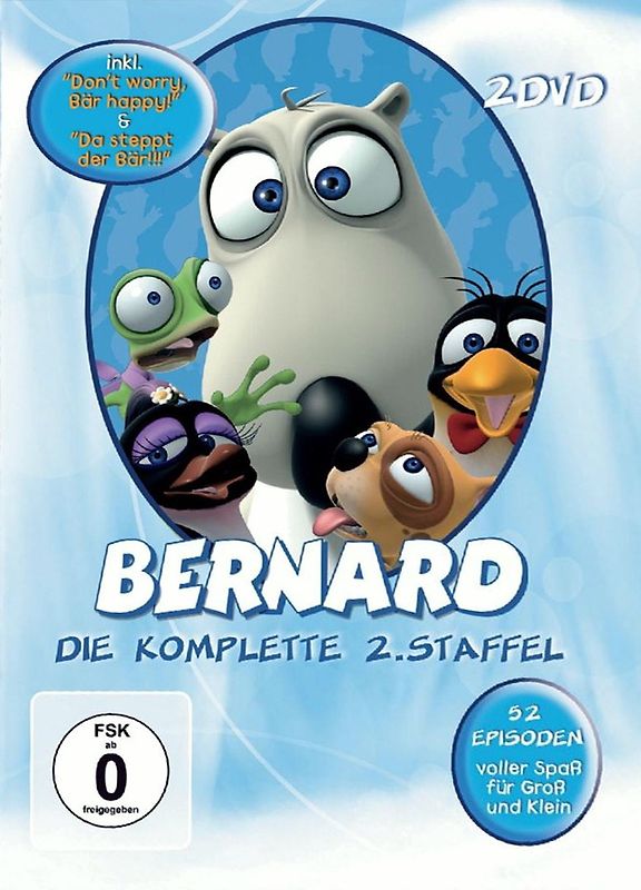 Bernard - Die komplette 2. Staffel (Eps. 53 - 104) DVD