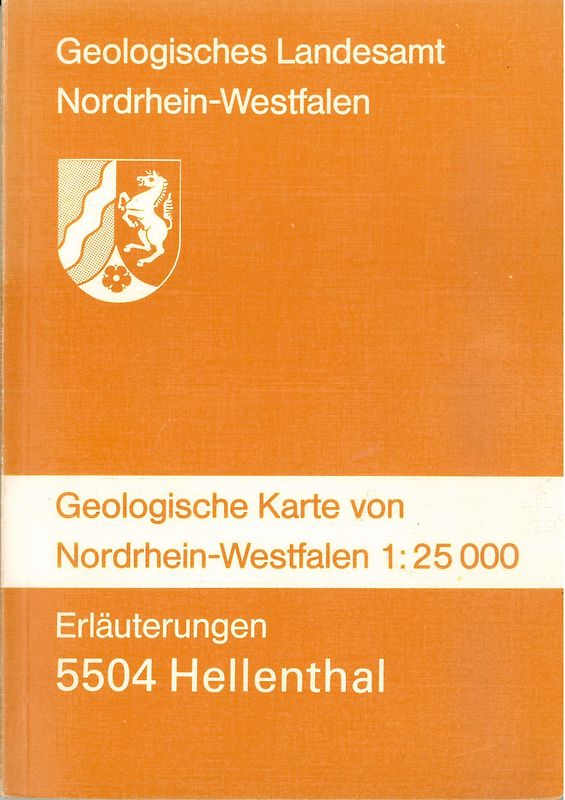 Geologische Karten von Nordrhein-Westfalen 1:25000 / Hellenthal