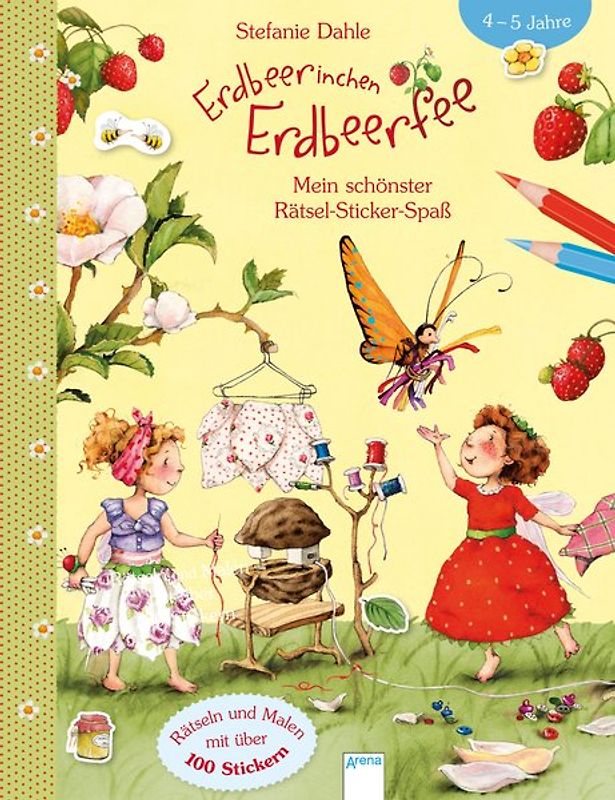 Erdbeerinchen Erdbeerfee. Mein schönster Rätsel-Sticker-Spaß