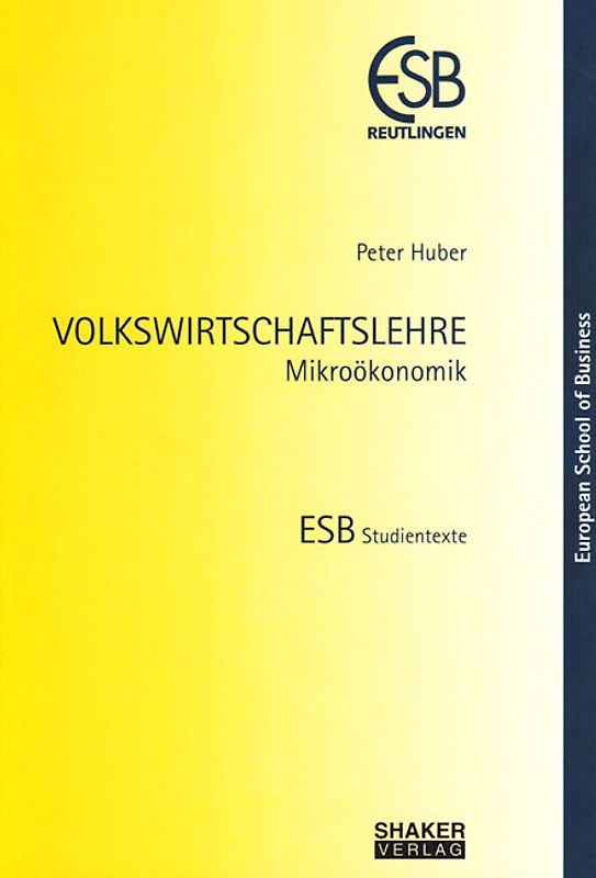 VOLKSWIRTSCHAFTSLEHRE