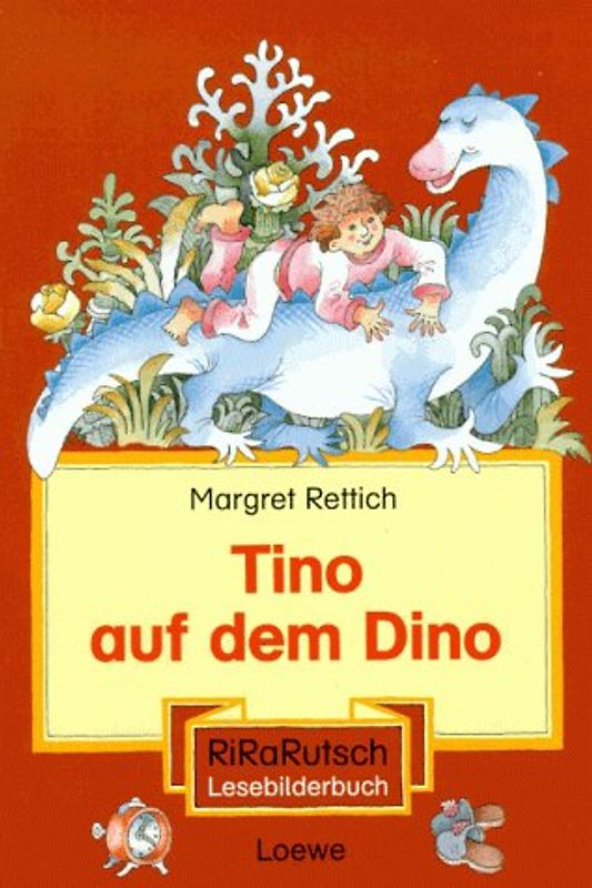 Tino auf dem Dino