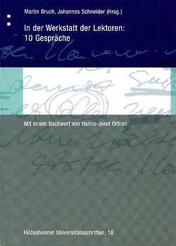 In der Werkstatt der Lektoren: 10 Gespräche