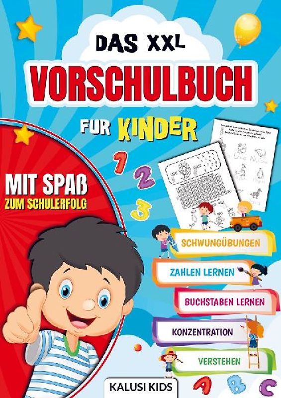 Das XXL Vorschulbuch für Kinder