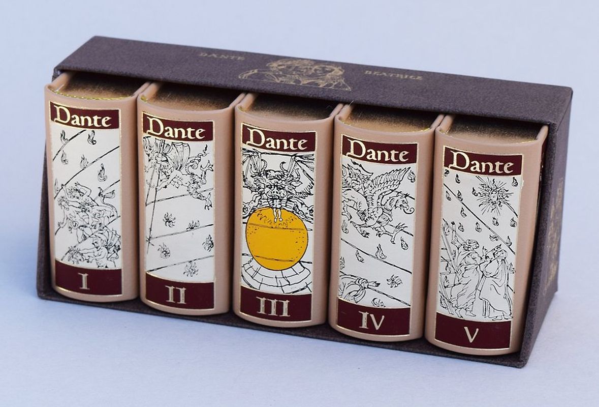 Die Göttliche Komödie (VORZUGSAUSGABE). Vorzugsausgabe mit Kopfgoldschnitt, limitiert und numeriert (250 Ex.)