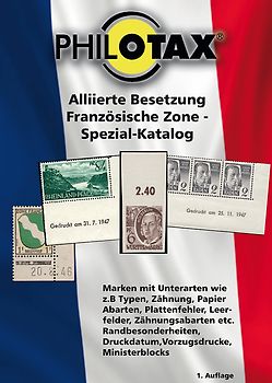 Alliierte Besetzung Französische Zone Spezial-Katalog 1.Auflage