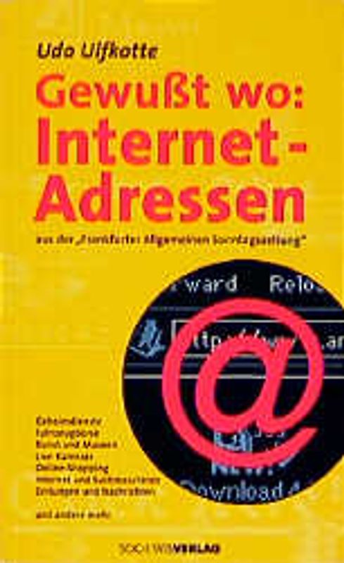 Gewusst wo: Internet-Adressen aus der Frankfurter Allgemeinen Sonntagszeitung