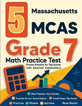 5 Massachusetts MCAS Grade 7 Math Practice Tests