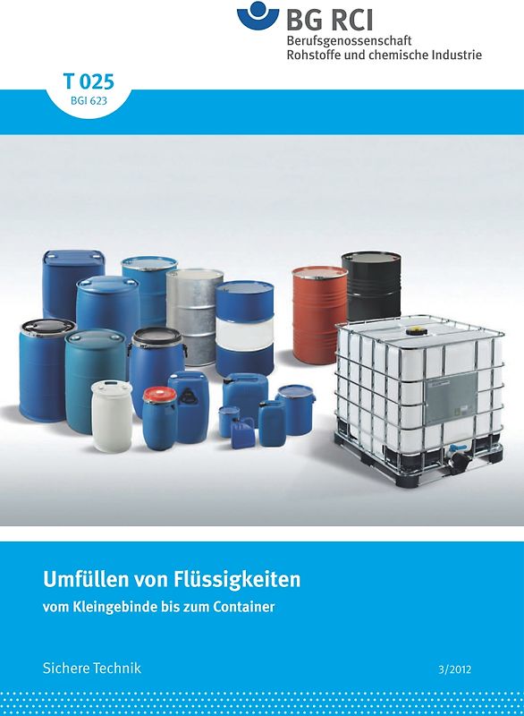 T 025 - Umfüllen von Flüssigkeiten