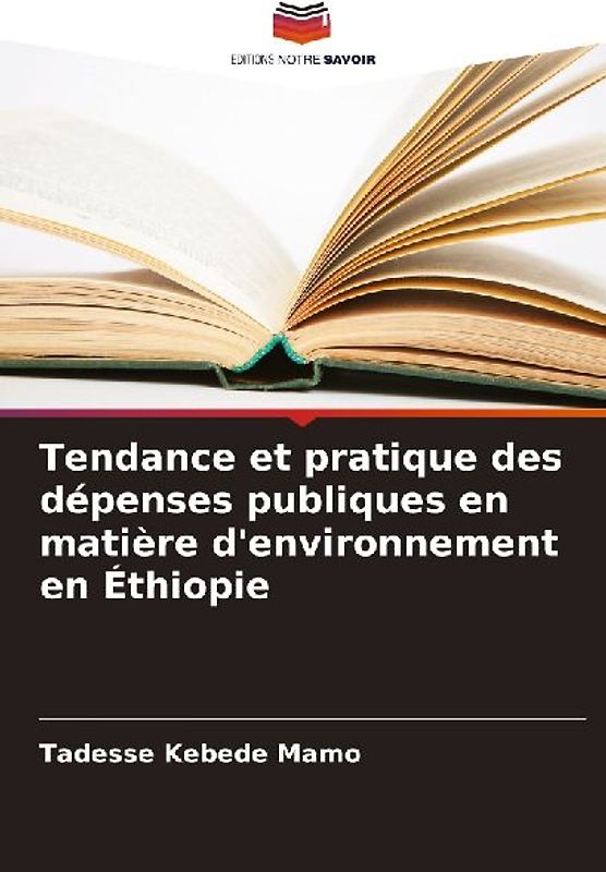 Tendance et pratique des dépenses publiques en matière d'environnement en Éthiopie