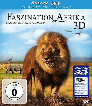 Faszination Afrika (Blu-ray 3D) 3D Blu-ray Disc