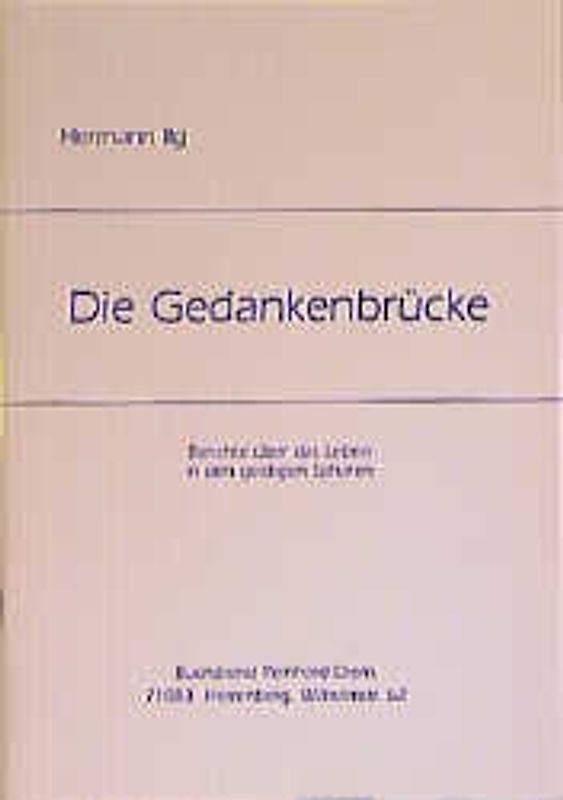 Die Gedankenbrücke