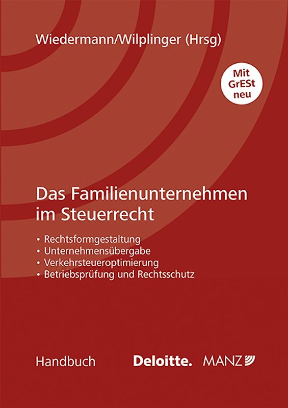 Das Familienunternehmen im Steuerrecht