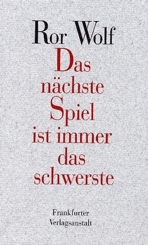 Das nächste Spiel ist immer das Schwerste