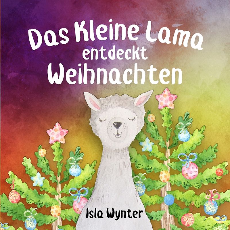 Das Kleine Lama Feiert Weihnachten