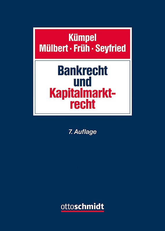 Bankrecht und Kapitalmarktrecht