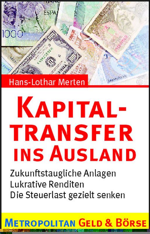 Kapitaltranfer ins Ausland