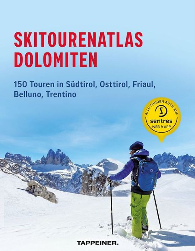 Skitourenatlas Dolomiten