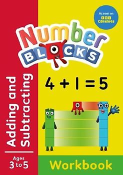 Numberblocks Adding and Subtracting (Red Level Workbook)