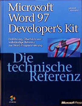Microsoft Word 97 Developer's Kit