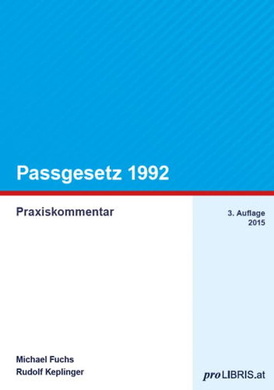 Passgesetz 1992