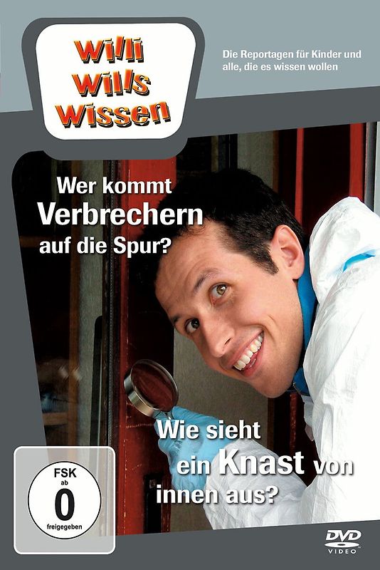 Willi will's wissen - Wer kommt Verbrechern auf die Spur? / Wie sieht ein Knast von innen DVD
