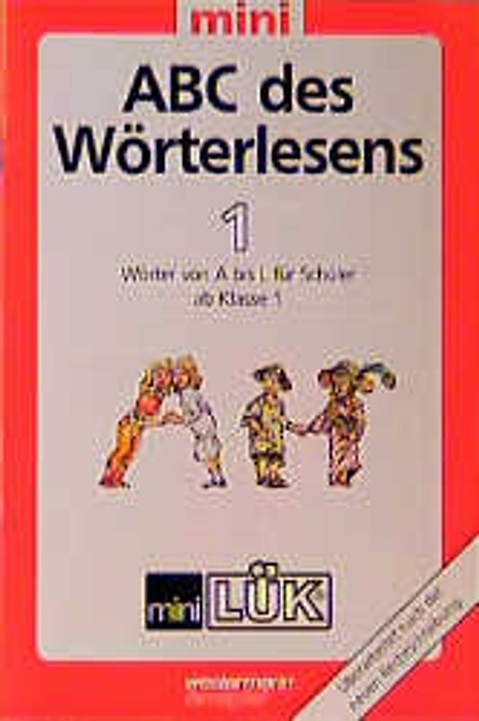 mini LÜK ABC des Wörterlesens. A - L