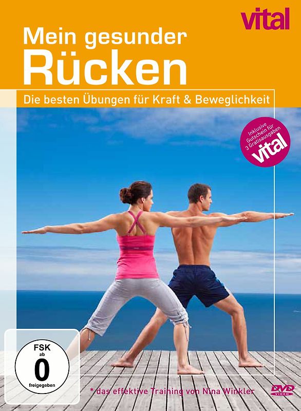 Vital - Mein gesunder Rücken - Die besten Übungen für Kraft und Beweglichkeit DVD