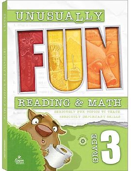 Unusually Fun Reading & Math Workbook, Grade 3