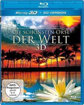 Die schönsten Orte der Welt 3D 3D Blu-ray Disc