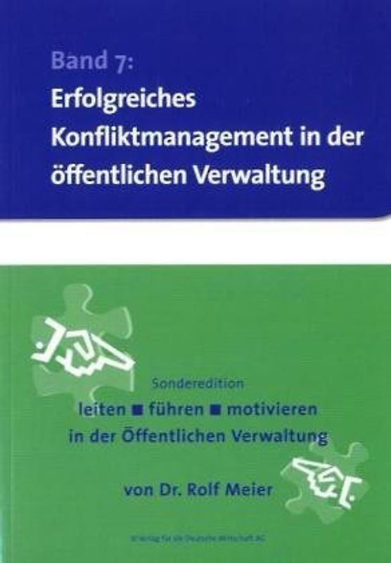 Konfliktmanagement in der öffentlichen Verwaltung