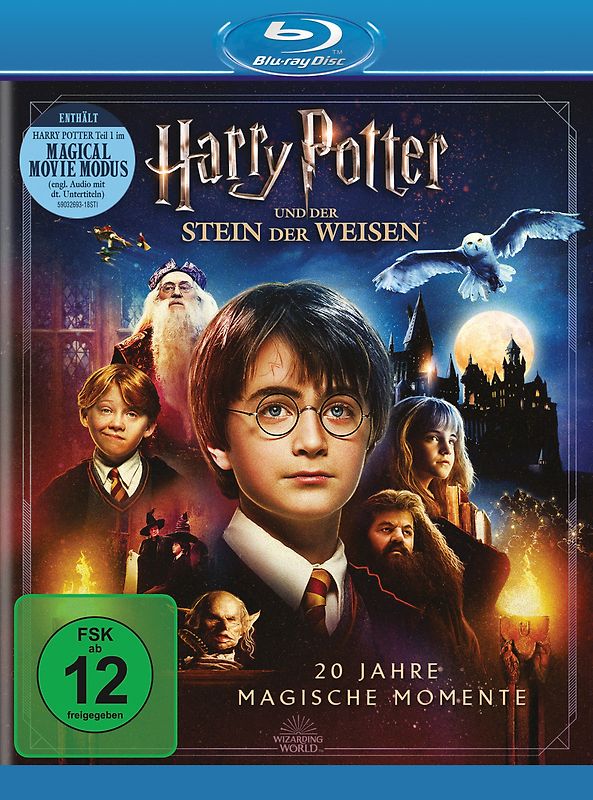 Harry Potter und der Stein der Weisen-... Blu-ray Disc