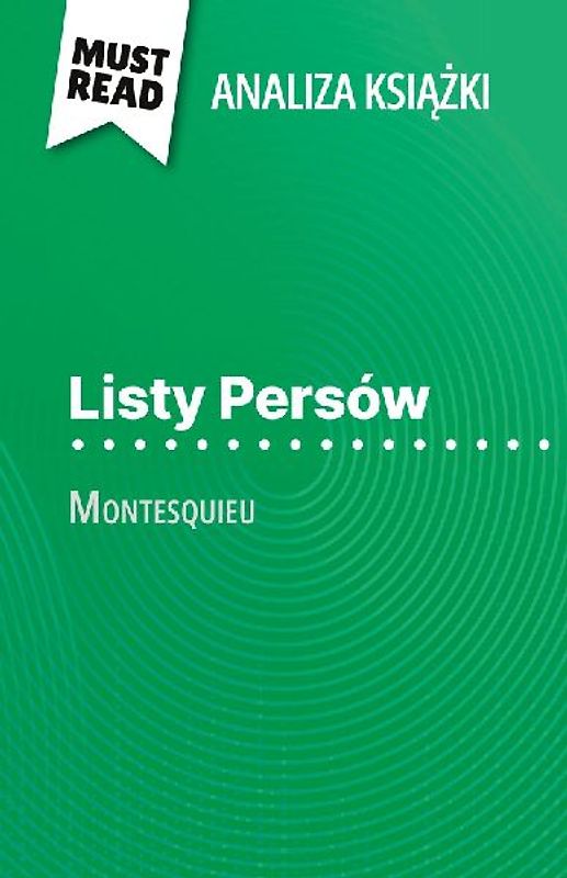 Listy Persów ksi¿¿ka Montesquieu (Analiza ksi¿¿ki)