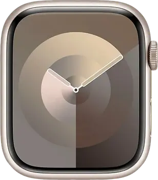 Apple Watch Series 9 45 mm Boîtier aluminium lumière stellaire [Wi-Fi + Cellulaire]