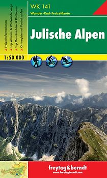 WK 141 Julische Alpen, Wanderkarte 1:50.000