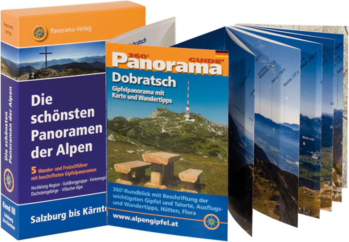 Die schönsten Panoramen der Alpen – Band III