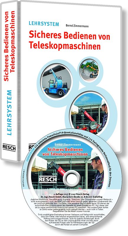 Lehrsystem "Sicheres Bedienen von Teleskopmaschinen"