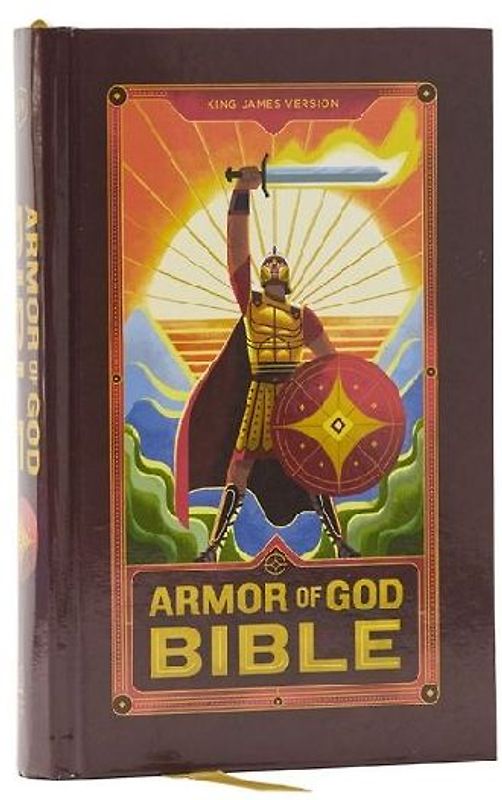KJV Armor of God Bible, Hardcover (Children's Bible, Red Letter, Comfort Print, Holy Bible): King James Version