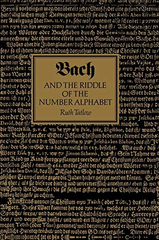 Bach and Riddle of Number Alphabet