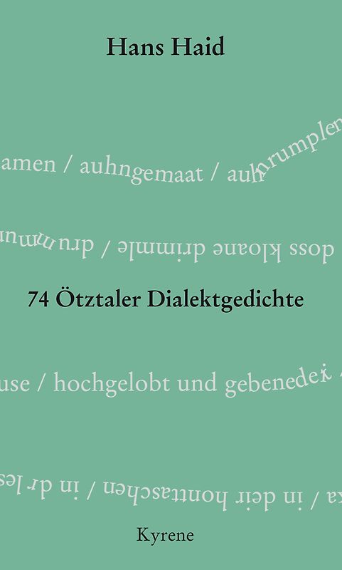 74 Ötztaler Dialektgedichte