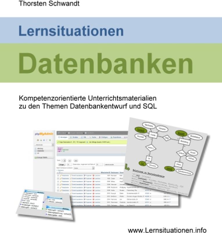 Lernsituationen Datenbanken. Kompetenzorientierte Unterrichtsmaterialien zu den Themen Datenbankentwurf und SQL