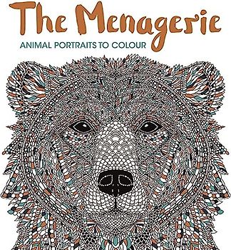 The Menagerie: Animal Portraits to Colour